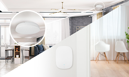  Split image of the two 510 series WAP installed in residentail locations